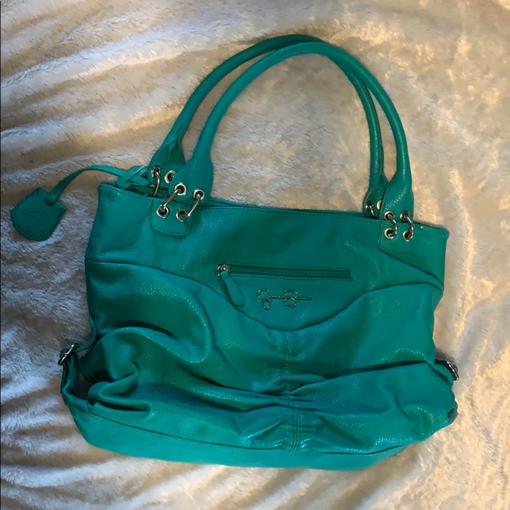 Jade green Jessica Simpson purse